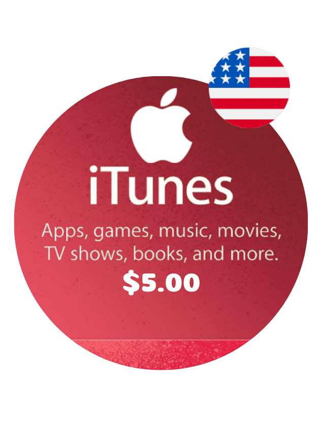 iTunes 5 USD Gift Card