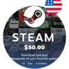 Steam Gift Card $50 USA