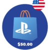 Playstation Gift Card $50 USA